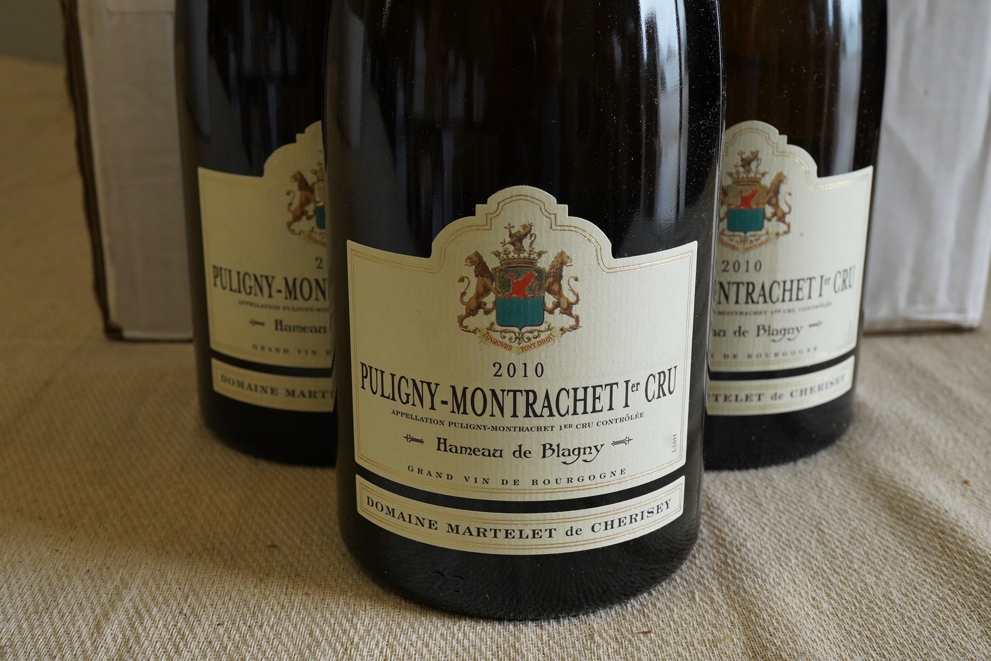 Domaine Comtesse de Cherisey, Hameau de Blagny, 2010